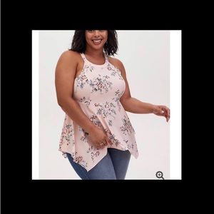 High Neck Sleeveless Top